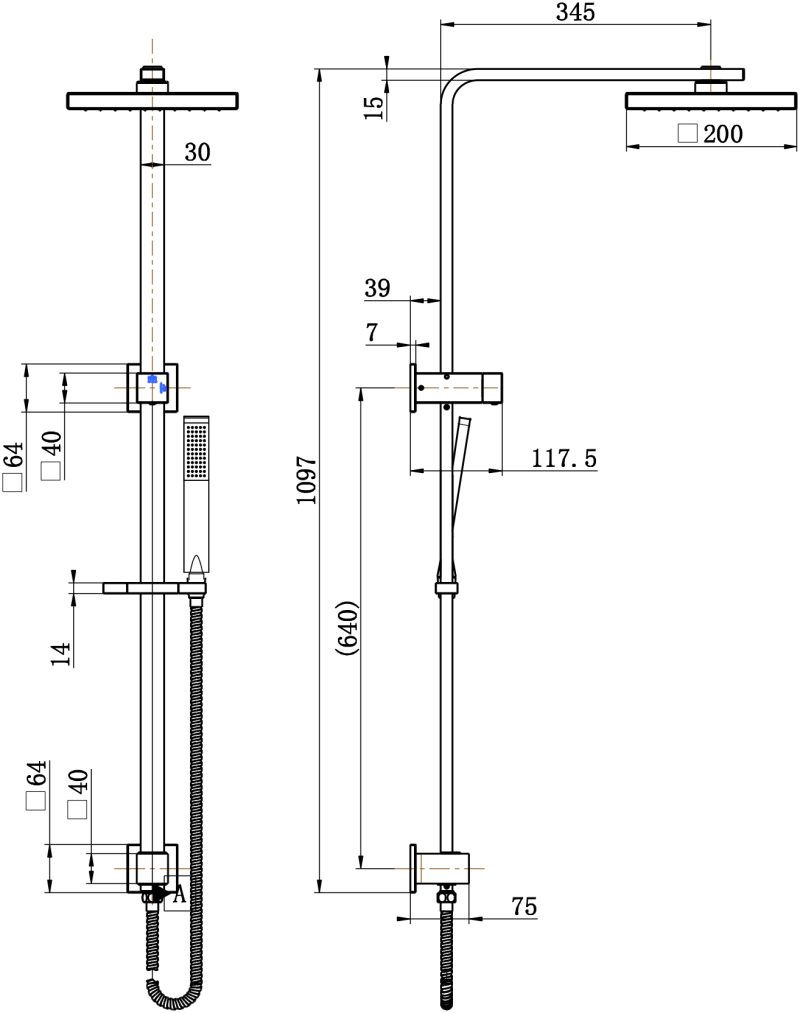 Chao Shower Column Set - Image 2