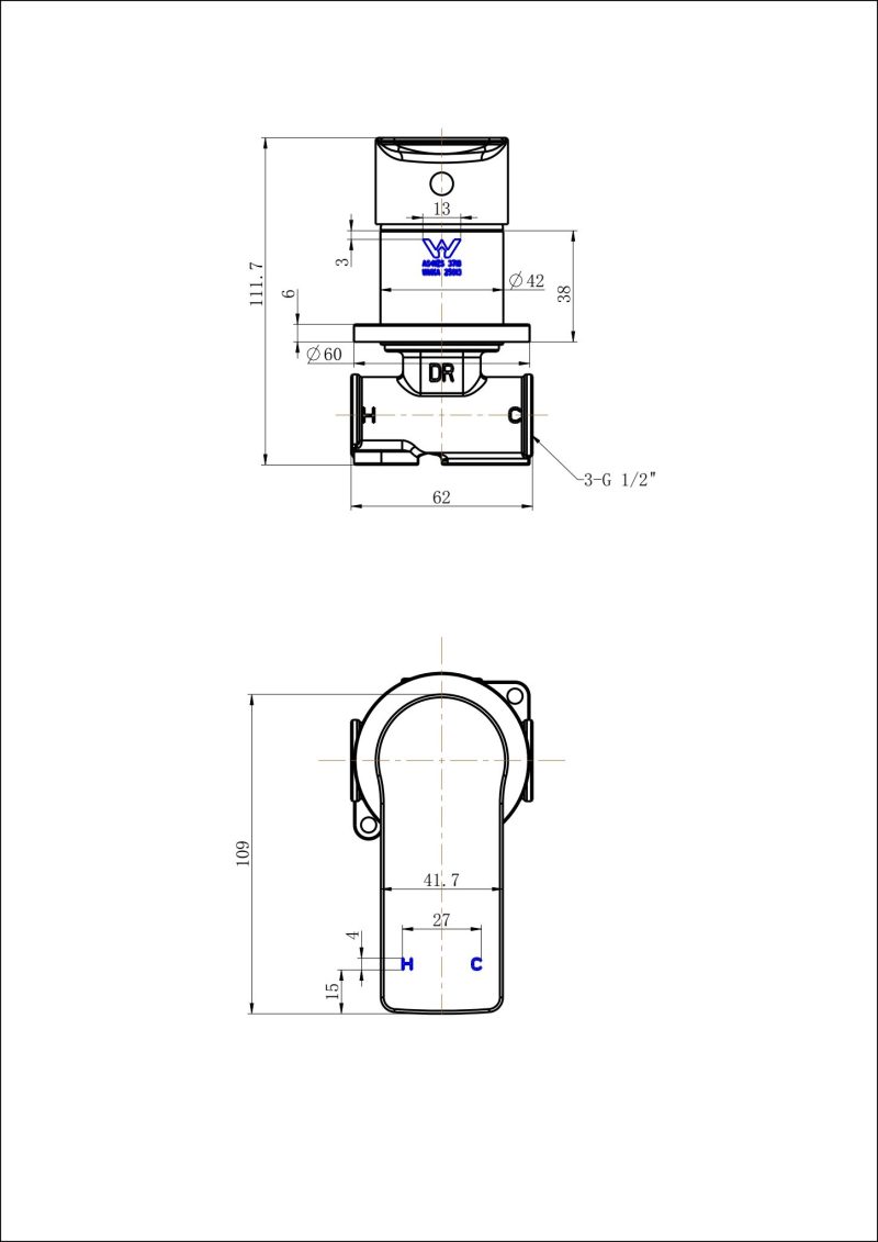 Nova Shower Mixer - Image 4