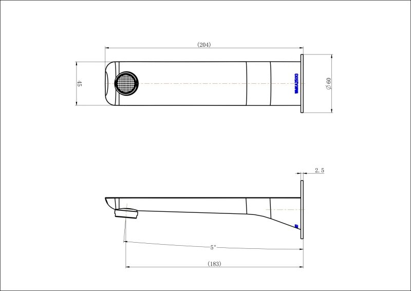 Nova Bath Spout - Image 3