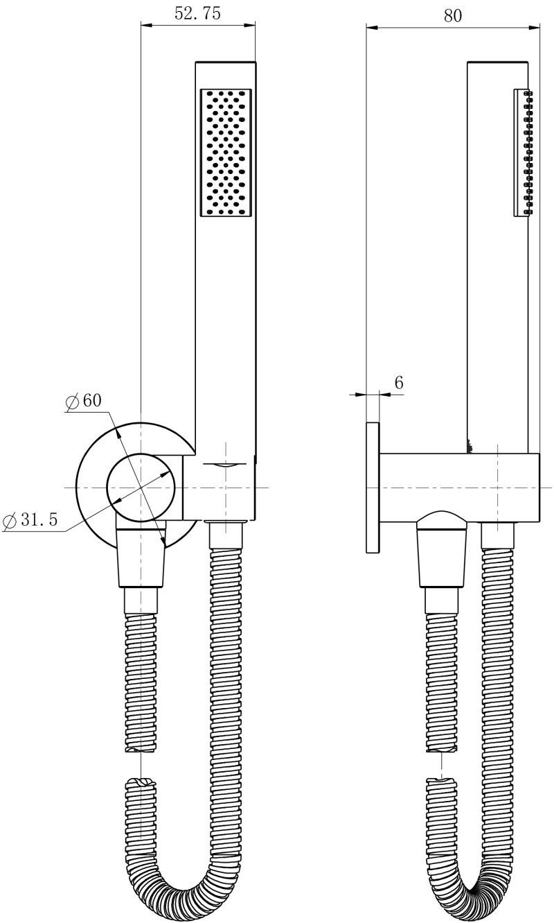 Star Mini Shower Bracket - Image 2